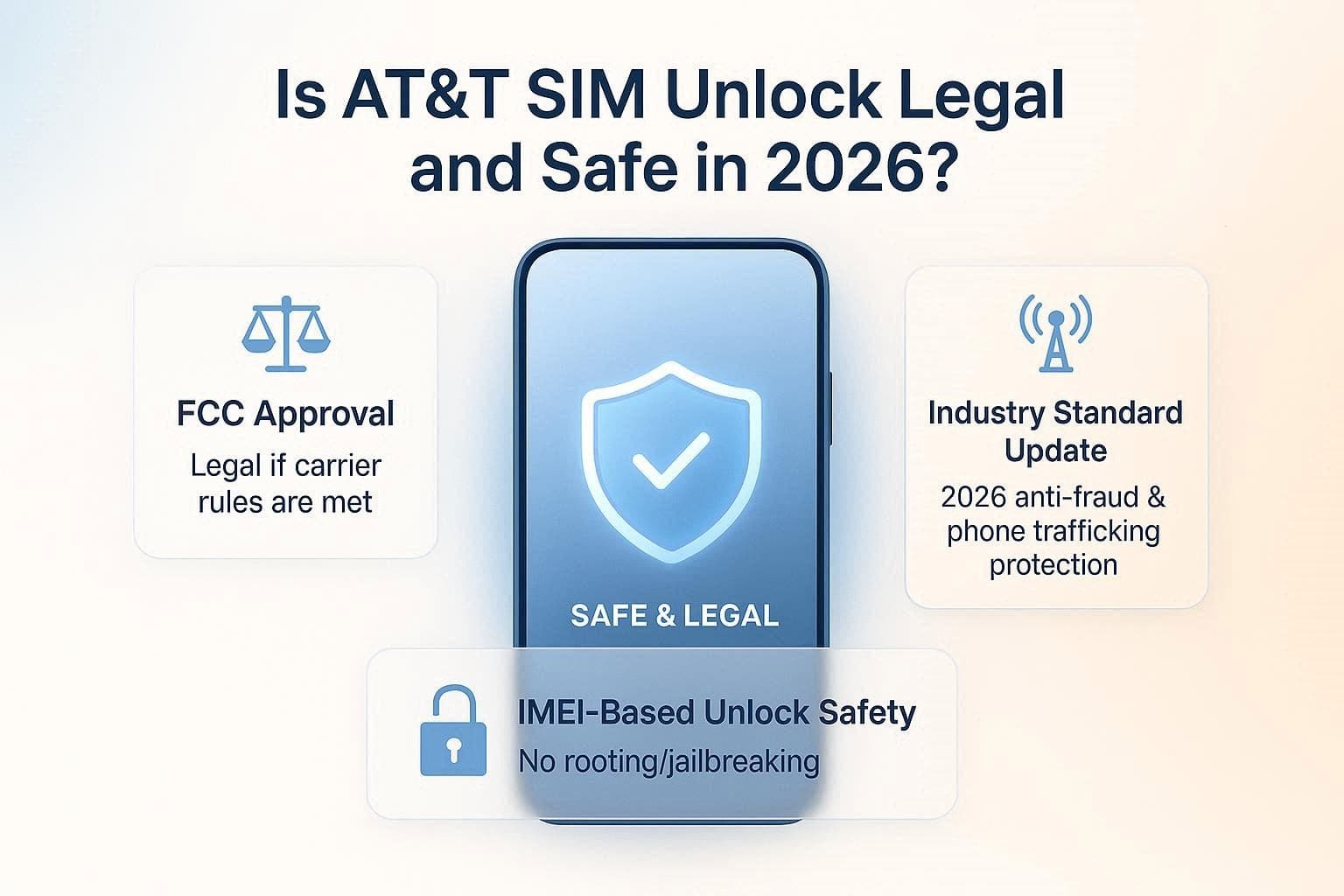 is sim unlock safe