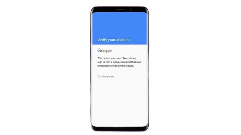 google frp screen