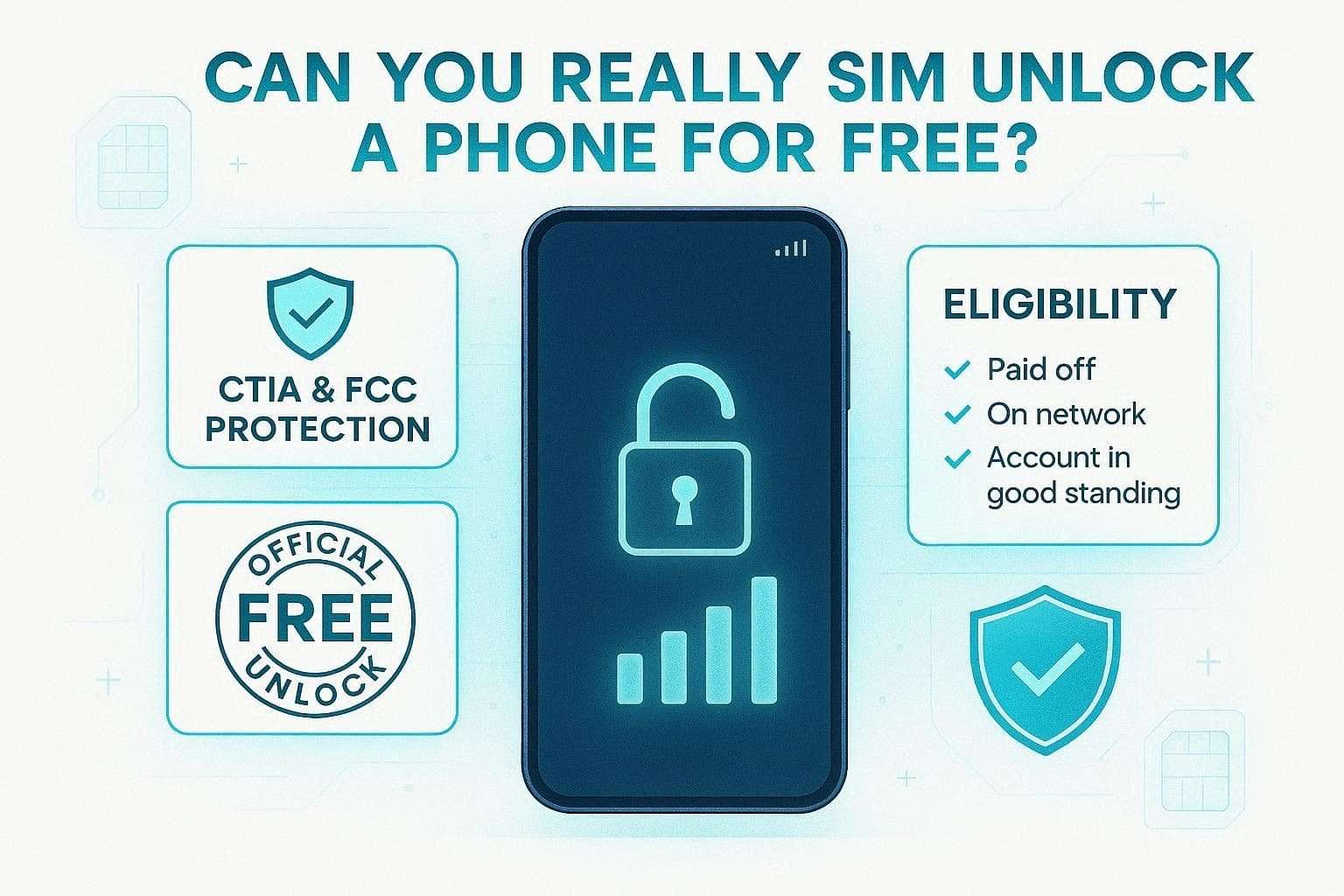 can you unlock sim free