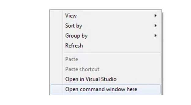 access command window