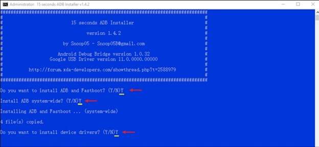 set up adb