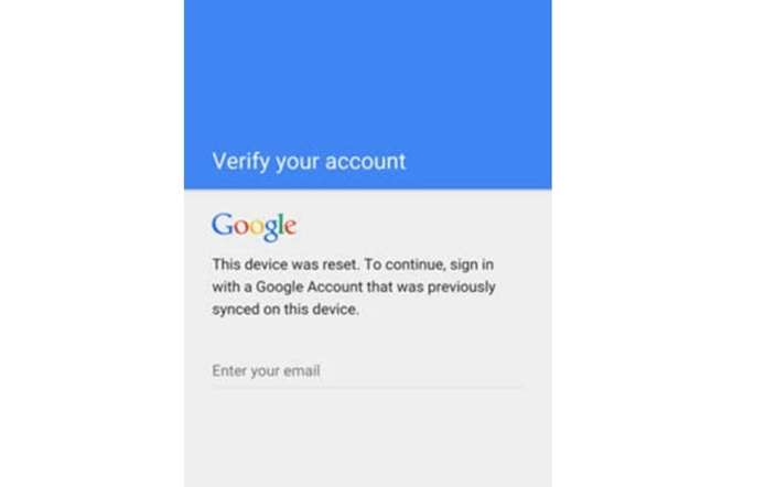 verify account