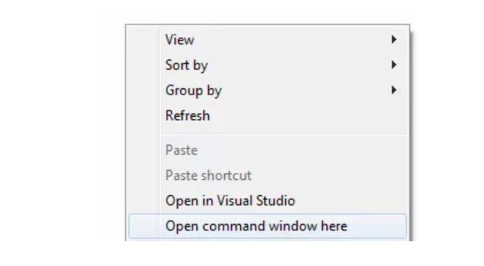 access command window