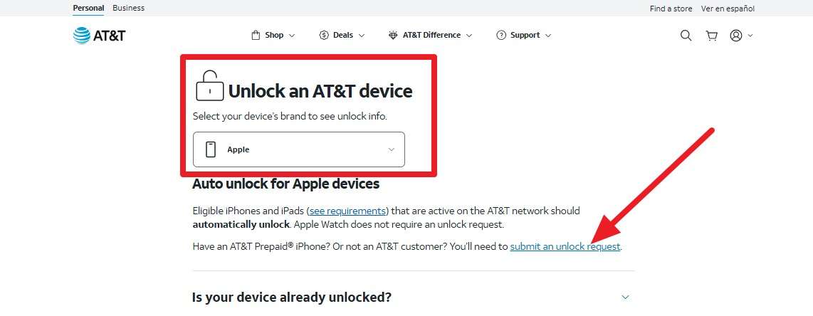 pick submit request link