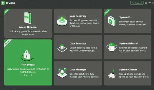 samsung frp bypass tool droidkit