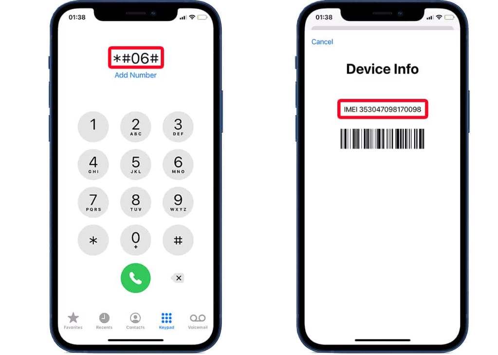 how to find imei