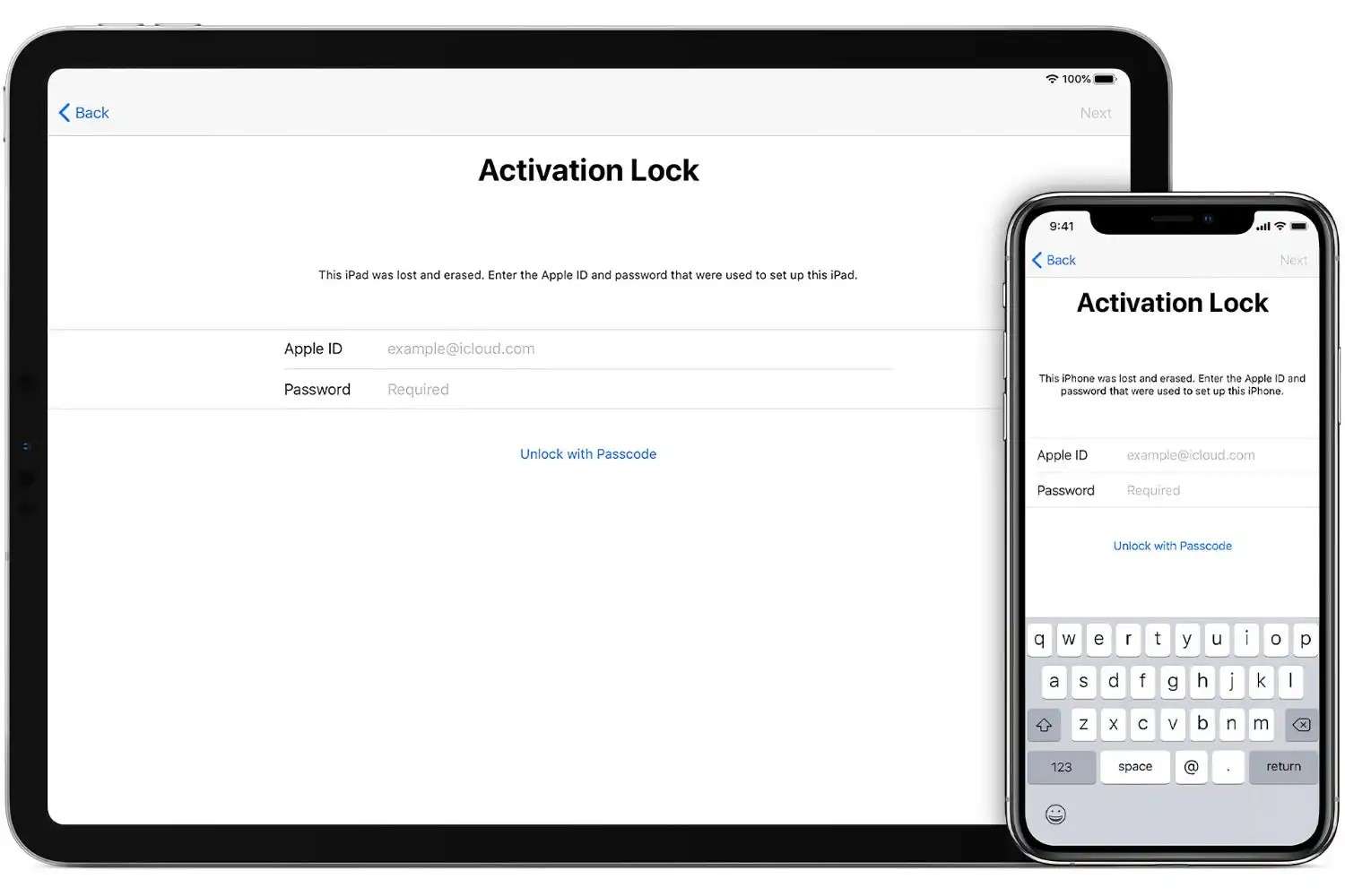 how to get past activation lock on ipad