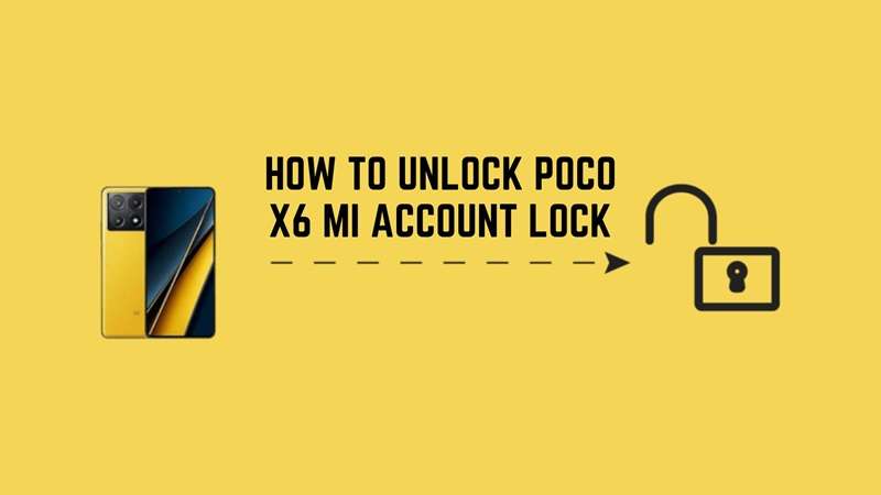poco x6 mi account