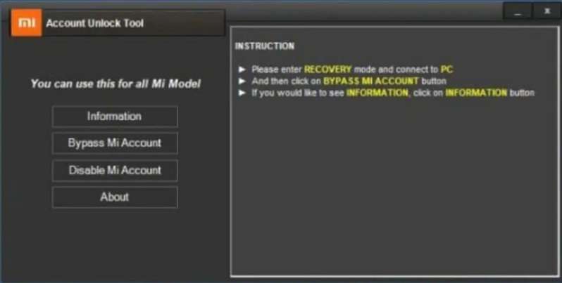 unlock any xiaomi or redmi easily