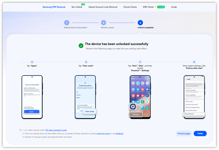 Complete the Device Activation
