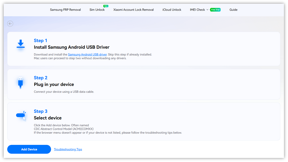 Samsung Android USB Driver